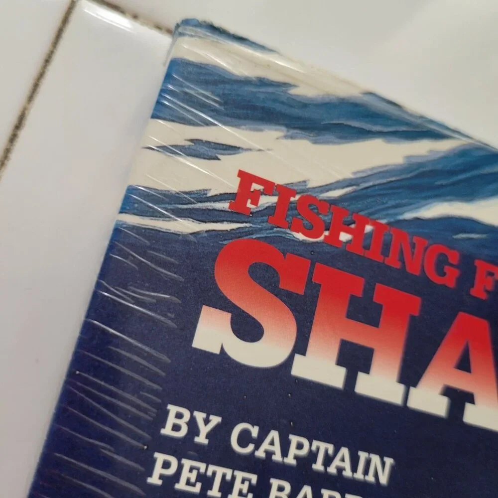 Fishing For Sharks By Captain Pete Barrett Book Guide Reference Educational Tips